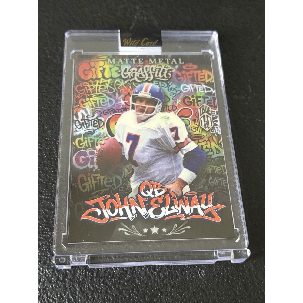 2026 Wild Card National Exclusive John Elway Matte Metal Graffiti True 1/1
